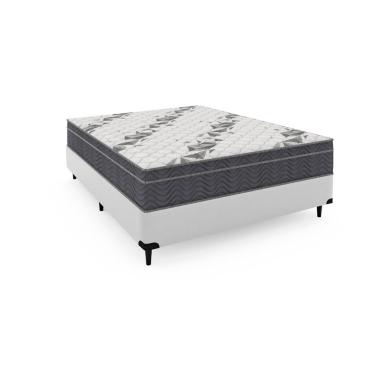 Imagem de Cama Box e Colchão Airtech 100 D33 Viúva (128x188)-Ortobom