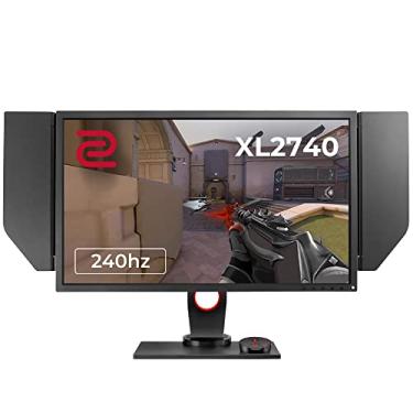 Imagem de Monitor de jogos BenQ ZOWIE XL2740 27 polegadas 240Hz com sincronização compatível G-Sync/adaptável | 1080p 1ms | equalizador preto para borda competitiva | S-Switch para perfis de exibição personalizados | Escudo