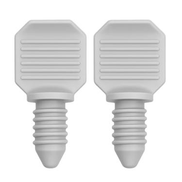 Imagem de Pacote com 2 tampas de mangueira de drenagem de arruela compatível com arruelas LG e Kenmore, substituição para AP5594429, 5006FR3146A, AGF76163711, AH3635866, EA3635866, PS3635866. Peças de lavadora