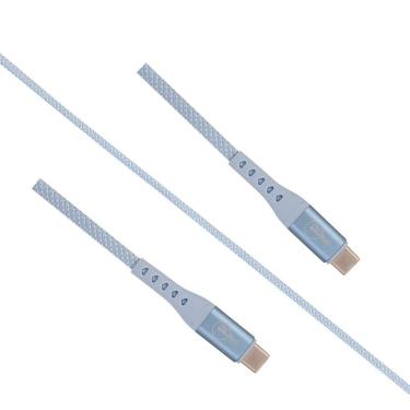 Imagem de Cabo USB-C para USB-C 1,2 m, Originais iPlace, Azul