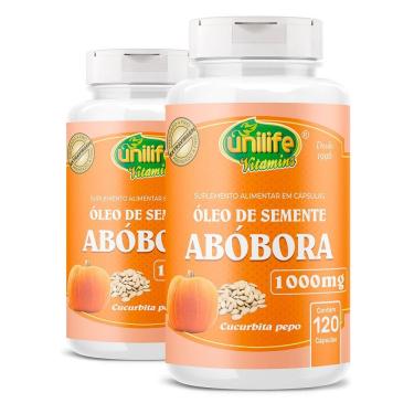 Imagem de Kit 2 óleo De Semente De Abóbora Unilife 120 Cápsulas