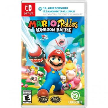 Imagem de Jogo Mario+rabbids Kingdom Battle (code Box) - Switch, (oled Model), Nintendo Lite All Video Games