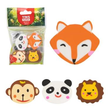 Imagem de Yins - Borracha 4Un Ponteira Animais Paper Yins Yp7362
