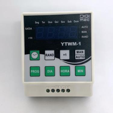 Imagem de Timer Digital YTWM-1 90-240Vca 5 Amp. Digimec