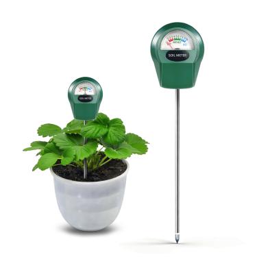 Imagem de Zoiydals Medidor de umidade do solo para plantas, sensor higrômetro, monitor de água, testador de umidade de plantas para jardim interno e externo, vasos de plantas, fazenda, gramado, sem necessidade