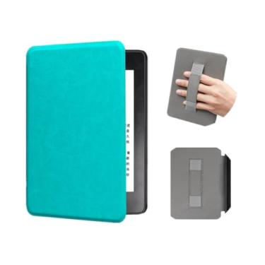 Imagem de Akacy Capa protetora de couro PU com alça para Kindle Paperwhite de 6,0 polegadas 11ª geração lançada em 2022/2024 (Modelo: C2V2L3/RS23CV) com função hibernar/despertar automática (17)