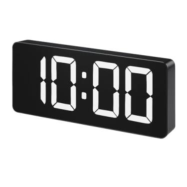 Imagem de Relógio Despertador Digital LED com Temperatura + Controle de Voz – Ultra-Brilho Ajustável, Visor 12/24h para Quarto & Escritório – Storeasy