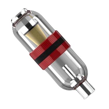 Imagem de Armadilha de água de aerógrafo, liberação rápida compacta de precisão - separador de armadilha de óleo de água - para conector de compressor de ar, oficina de revestimento industrial, pintura de