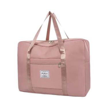 Imagem de Bolsa De Viagem Dobrável Impermeável De Grande Capacidade Para Mulhere