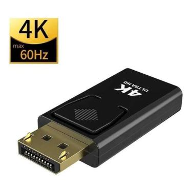 Imagem de Adaptador Conversor Displayport Para Hdmi 4k 60hz Ativo - DP