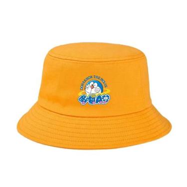 Imagem de Bucket Hat Doraemons Anime Unissex Casual Beach Fisherman's S - Yiweis
