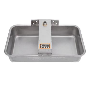 Imagem de Asixxsix Distribuidor Automático de água para Cães, Dispensador Grande de água para Cães Em Aço Inoxidável, Alimentador de água para Animais de Estimação de 13,39 X 8,86 Polegadas para