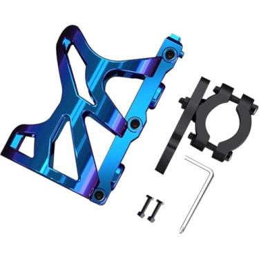 Imagem de Quanmin Suporte universal para copo de motocicleta, suporte de bebida, braçadeira de metal, suporte de copo de bicicleta para garrafa de carrinho, barco, andador, scooter, cadeira de rodas, carrinho