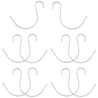 Imagem de ZZLZX 5 pares de molas de bloqueio de eixo de faca mini de aço inoxidável em forma de ômega para bloqueio de eixo, molas de substituição para 940/535/555/556/557/707/533/15031 prata