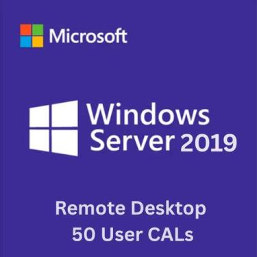 Imagem de 50 User CAL RDS 2019 Microsoft  Licenças de Acesso Remoto para Windows