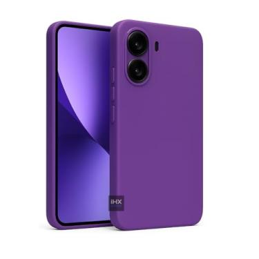 Imagem de Capa Capinha Case Compatível Xiaomi Poco X7 PRO Silicone Aveludada Anti Impacto Reforçada Emborrachado Com Proteção De Câmera Premium (UVA)