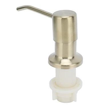 Imagem de Garosa Kit Dispensador de Bomba de Sabão, Dispensador de Sabão Líquido Embutido de Aço Inoxidável Com Tubo de Extensão para Cozinha e Banheiro