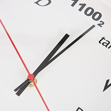 Imagem de Phefop Relógio de Parede Estilo Matemático Inovador, Relógio de Quartzo Durável, Elegante Pendurado Em Casa para Sala de Estar e Quarto