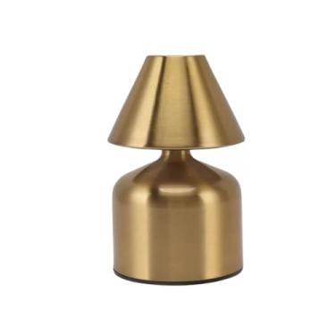 Imagem de Mini Luminária de Mesa com USB, 3 Níveis de Iluminação, Recarregável, Portátil, 17,5cm x 9cm, Plástico, Branco Frio/Quente/Misto, para Quarto/Escritório/Sala