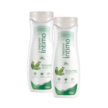 Imagem de Kit 2 Sabonete Íntimo Feminino Para Uso Diário 200ml (Barbatimão)