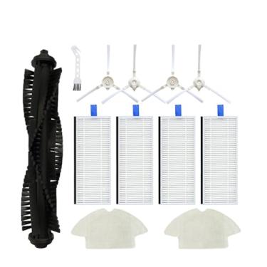 Imagem de Roller Side Brush Filter HEPA Mop Rag Cloth Compatible With Tefal Rowenta Explorer 75 RG7687/RR7687WH Series Replacement Accessories Parts(004)