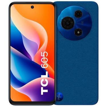 Imagem de Celular TCL 605 128GB T517D - T517D Azul Quadriband