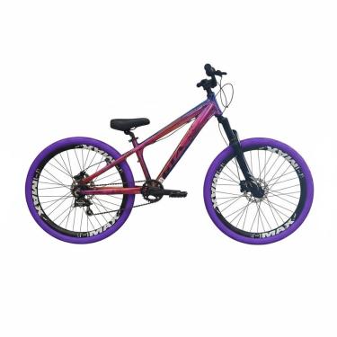 Imagem de Bicicleta Aro 26 Gta Rebel Freeride Downhill Single Aros Vmaxx Freio A Disco Pneu Flame Camaleão