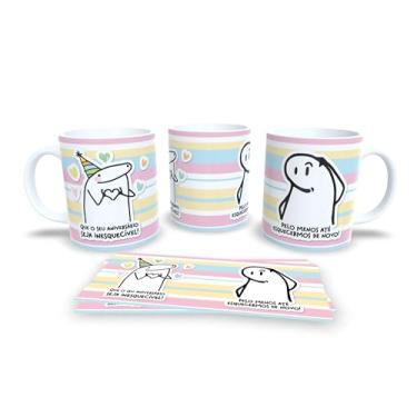 Imagem de Caneca Cerâmica Branca, 325ml, Design Religioso Católico, Cilíndrica com Ilustração de Terço em Tons Pastéis, Reutilizável para Bebidas Quentes, Material Brilhante, Lava-louças (12871)