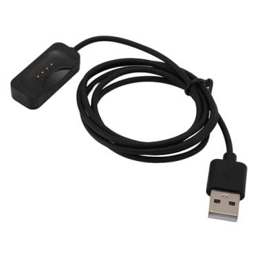 Imagem de Ymiko Cabo de Carregamento USB Magnético para Relógios Inteligentes, Carregador de Relógio Portátil de 3,3 Pés Compatível Com a Maioria Dos Wearables, Material de PVC e ABS, Carga Rápida e Segura,