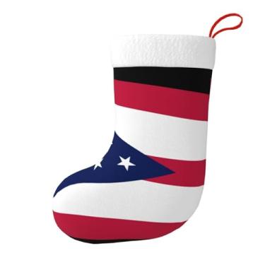 Imagem de Meia de Natal com estampa de bandeira do estado de Ohio, decoração de Natal, casa, festa, escritório, férias, lareira, meias penduradas