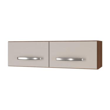 Imagem de Armário Aério 2 Portas Cozinha Aério íris Mb1 79cm Cor Savana Off White Pc