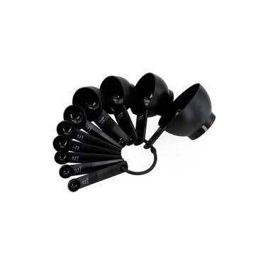 Imagem de CONJUNTO de Colheres Medidoras 10 Peças Premium em Plástico - Prático para Receitas Variadas