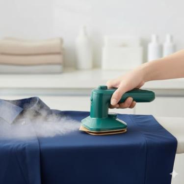 Imagem de Mini Ferro de Passar Portátil para Viagem Bivolt Leve e Compacto