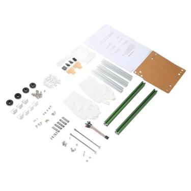 Imagem de KIMISS Suporte de Caixa Aberta para Computador ITX - Liga de Alumínio DIY Split e para Melhor Dissipação de Calor, Suporta Fonte de Alimentação ATX e Placas-mãe ITX - Ideal para Configuração (Prata