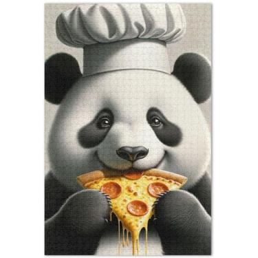 Imagem de Quebra-cabeça de unicórnios roxos cenário fantástico para adultos 1000 peças elefante branco divertido família quebra-cabeça pintura animal, 29,5 x 19,7 polegadas