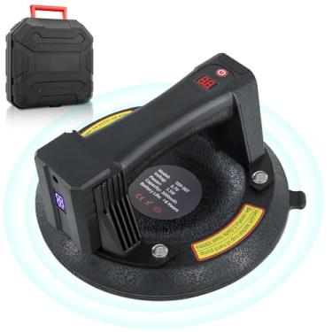 Imagem de Ventosa para Porcelanato, Levantador A Vácuo, Ventosa Vacuo Profissional Elétrica, Ventosa Elétrica para Vidro, Adsorção Automática A Vácuo, Ventosa Digital Motorizada