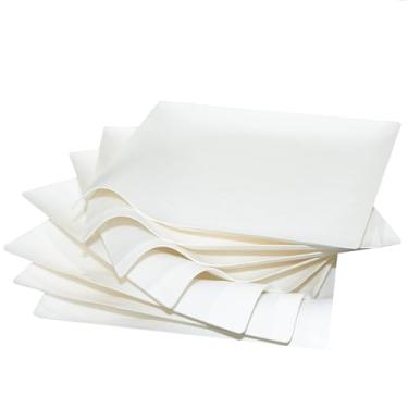 Imagem de Mini aperitivo branco quadrado 800 ct de 15 cm | Pratos descartáveis compostáveis e ecológicos | Mini pratos para sobremesas, aperitivos e coquetéis | Ideal para festas, buffets | CMJJ