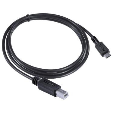 Imagem de Cabo Usb C × Usb B 2.0 Preto 1m