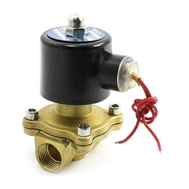 Imagem de 0-10 kg/cm2 Pressão AC24V 2 vias 1/5.1 cm Válvula solenoide elétrica a gás de água