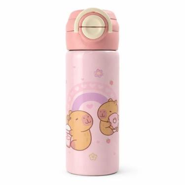 Imagem de Garrafa Térmica Inox Versy Kids Capivara 480ml - - FWB, II