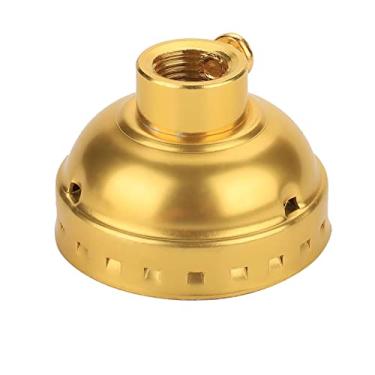 Imagem de GLOGLOW Suporte de Luz Vintage, Controle Fácil Com Corrente de Tração, Construção Robusta Em Alumínio, Cabe Em Lâmpadas E27, Perfeito para Decorações de Iluminação de Casa, Restaurante e Hotel (Ouro)