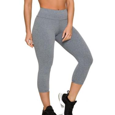 Imagem de Legging corsário feminina selene 20895-003, M, Cinza