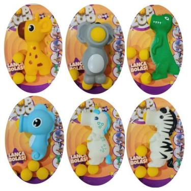 Imagem de Brinquedo Pop Zoo Coleção Completa com 6 Bonecos - Toyng, 46694