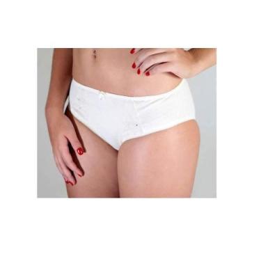 Imagem de Calça Cavada 100% Algodão Luminate 189, G, Marfim