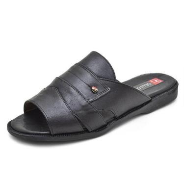 Imagem de Chinelo Masculino Couro Legitimo Linha Extremo Conforto Granado - 408 
