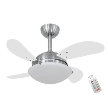 Imagem de Ventilador Volare Fly Mini Branco 110V E Controle Remoto
