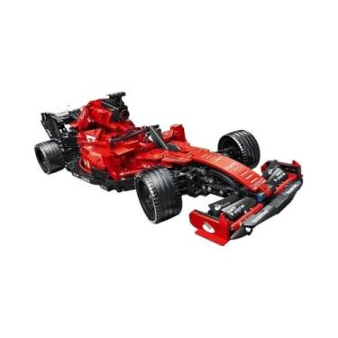 Imagem de Kit De Blocos De Montar De Carro De Corrida Técnico Criativo Multicolo