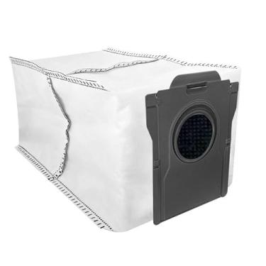 Imagem de Pacote com 24 sacos de substituição para aspirador de pó Dreame X50 Ultra/X40 Ultra/X30 Ultra/X50 Master/X50 Ultra Complete/L50 Pro Ultra/L50 Ultra/L40 Ultra Robot Vacuums, sacos de pó de grande