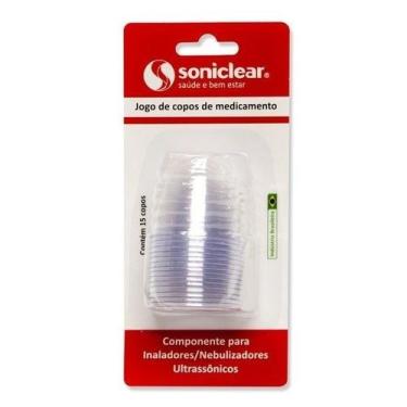 Imagem de Copinho descartável para inalador soniclear - 15 unidades