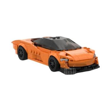 Imagem de Conjunto De Blocos De Montar De Corrida MOC Speed City Champion 2024, 